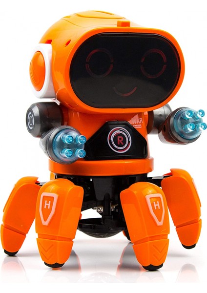 Dans Eden Robot, Yürüyen Elektronik Pille Çalışan Yanıp Sönen Işıklar ve Müzik Çocuk Robotu, Çocuklar Için Robot Oyuncaklar, 4 5 6 7 8 9 Yaşındaki Çocuklara Hediye1 (Yurt Dışından)