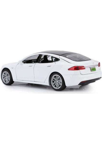 Oyuncak Arabalar Model S Kapısı Açık Işık ve Ses ile Döküm Metal Model Arabalar Erkek ve Kız Çocuklar Için Geri Çekin Araba Oyuncakları 3-12 Yaş (Beyaz)1 (Yurt Dışından) modelleri