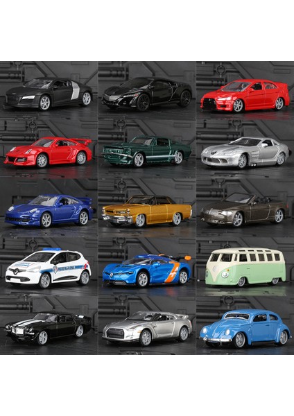 Bburago 1/64 Ölçekli Porsche 911 Gt2 Rs Minyatür Alaşım Araba Modeli Pres Döküm Araç Mustang Shelby GT500 (Yurt Dışından) indirimleri