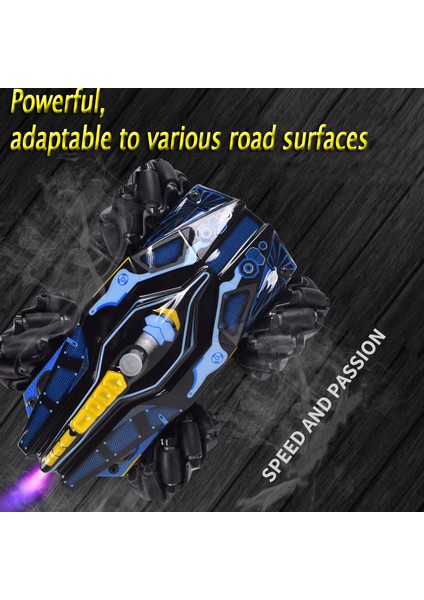 1/16 Rc Off-Road Araç 4x4, LED Farlı, Ölçekli Kaya Paletli 4WD 2.4g 50KM Yüksek Hızlı Drift Rc Canavar Kamyon Oyuncak (Yurt Dışından)