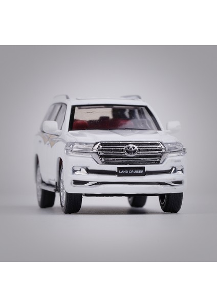 1/64 Toyota Land Cruiser LC200 Minyatür Model Oyuncak Araba Araç Filibir Alaşım (Yurt Dışından)
