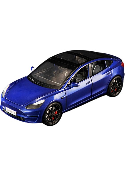 1/24 Tesla Model3 Araba Modeli Oyuncak Araç (Yurt Dışından)