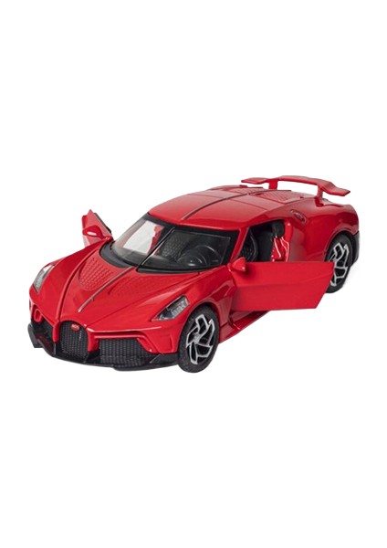 1:32 Bugatti Lavoi Ture Noire Alaşım Araba Modeli Döküm ve Oyuncak Araç Araba Oyuncak (Yurt Dışından)