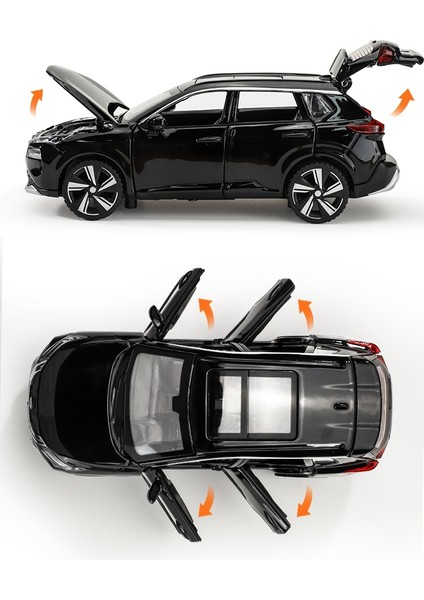 1/32 Nissan Trail Suv Minyatür Döküm Oyuncak Araba Modeli Kapısı Açılabilir (Yurt Dışından)