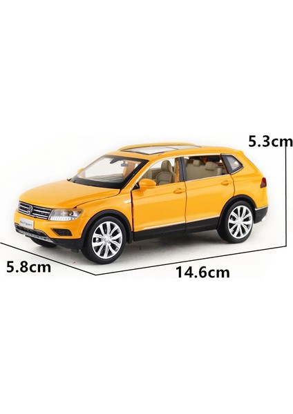 1/32 Araba Oyuncak Çocuk Döküm Mikro Suv Modeli Geri Çekilmiş Volkswagen Tiguan (Yurt Dışından) fırsatları