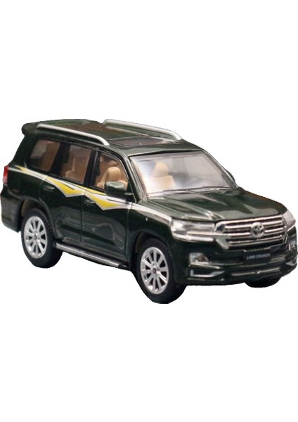 1/64 Toyota Land Cruiser LC200 Minyatür Model Oyuncak Araba Araç Filibir Alaşım (Yurt Dışından)