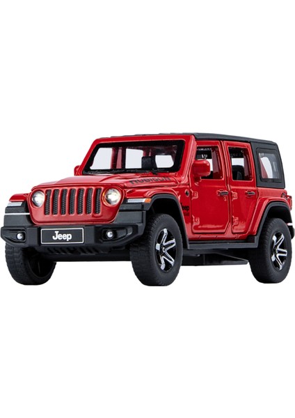 1:32 Jeep Wrangler Rubicon Alaşım Araba Modeli Döküm Metal Arazi Aracı (Yurt Dışından)