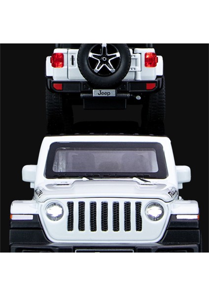 1:32 Jeep Wrangler Rubicon Alaşım Araba Modeli Döküm Metal Arazi Aracı (Yurt Dışından)