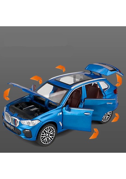 1:32 Bmw X5 Suv Alaşım Araba Modeli Döküm Metal Oyuncak Araba Araba Modeli Kutulu (Yurt Dışından)