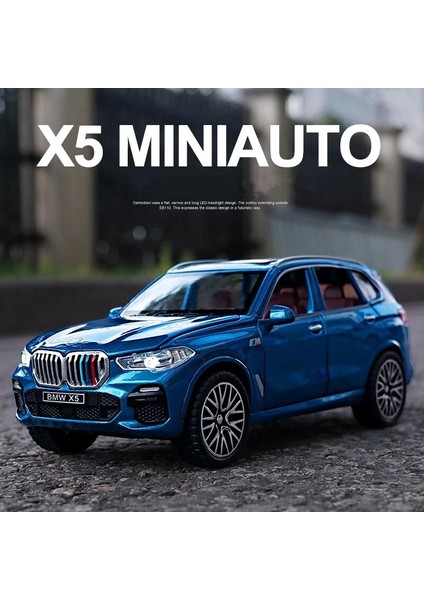 1:32 Bmw X5 Suv Alaşım Araba Modeli Döküm Metal Oyuncak Araba Araba Modeli Kutulu (Yurt Dışından)