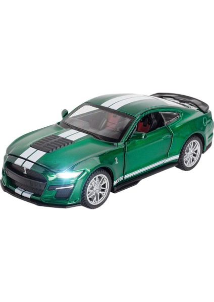 1:32 Ford Mustang Shelby GT500 Alaşım Spor Araba Modeli Döküm ve Oyuncak Araba Metal (Yurt Dışından)