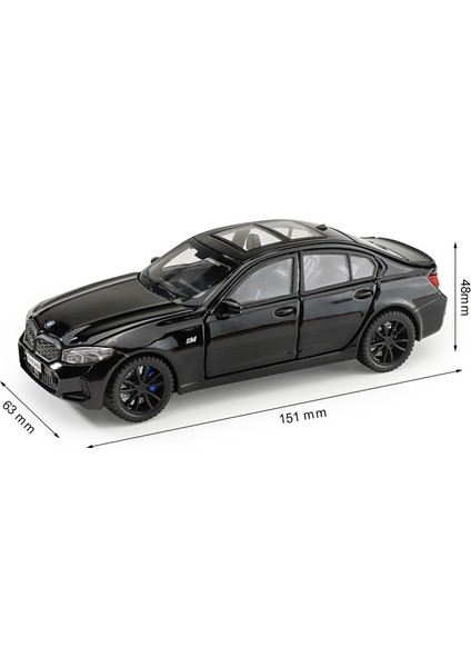 1/32 Bmw 320I Suv Açılabilir Sesli ve Işıklı Kapısı Olan Minyatür Döküm Oyuncak Araba Modeli (Yurt Dışından)