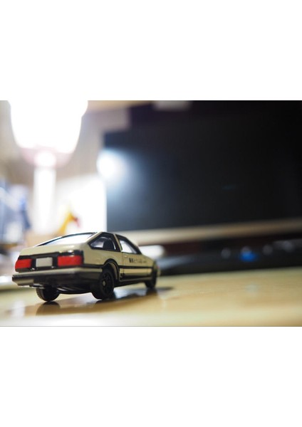 Tomy Ilk D Toyota AE86 Rx7 Gtr Çocuklar Alaşım Araba Döküm ve Oyuncak Araba Araba Modeli (Yurt Dışından)