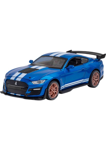 1:32 Ford Mustang Shelby GT500 Alaşım Spor Araba Modeli Döküm ve Oyuncak Araba Metal (Yurt Dışından)