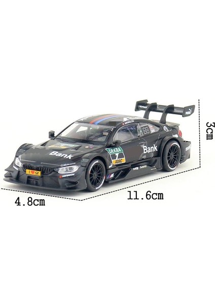 1:43 Ölçekli Rmz Şehir Oyuncak Pres Döküm Model Araç Bmw M4 Dtm Süper Fabrika Takımı Yarış Spor Araba Eğitim Serisi (Yurt Dışından)