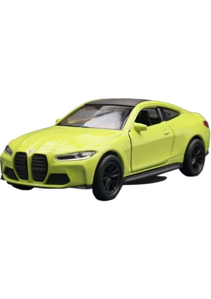 1/36 Bmw M4 Csl G82 Sedan Oyuncak Araba Minyatür Model Rmz Şehir Serbest Tekerlek (Yurt Dışından)