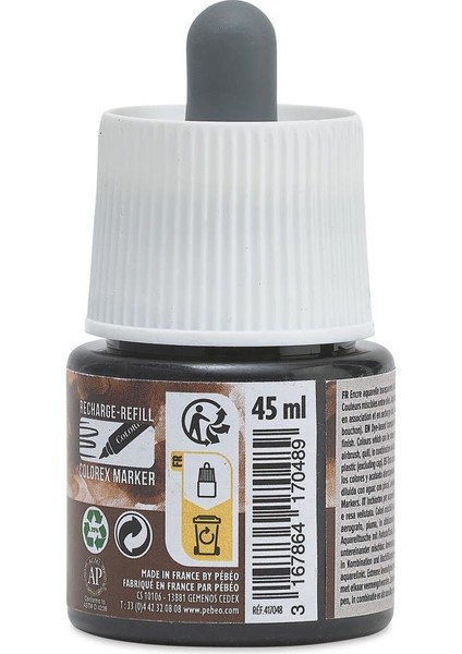 Colorex Suluboya Mürekkebi 45 ml 48 Sepya fiyatları