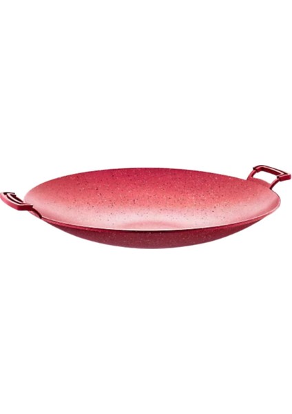 Granit Kapaksız Sac Tava Bordo 40 cm 3225