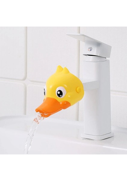 Güzel Karikatür Musluk Genişletici Çocuklar El Yıkama Banyo Lavabo Aksesuarları Mutfak Uygun Bebek Yıkama Yardımcısı Su Oyuncakları (Yurt Dışından)
