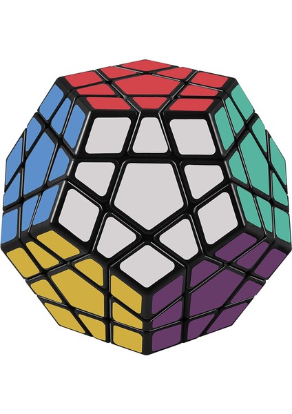 Saytay D-Fantix Shengshou Megaminx Hız Küp 3x3 Dodecahedron Altıgen Bulmaca Oyuncak Siyah ST-0011 (Yurt Dışından)