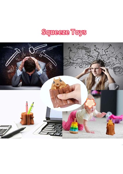 Parça Set Sıkma Sincap Oyuncaklar Dekompresyon Evil Sincap Kupası, Duyusal Fidget Oyuncaklar, Çocuklar ve Yetişkinler Için Squishes Oyuncak Stres Giderici Zor Komik Oyuncaklar1 (Yurt Dışından) fiyatları
