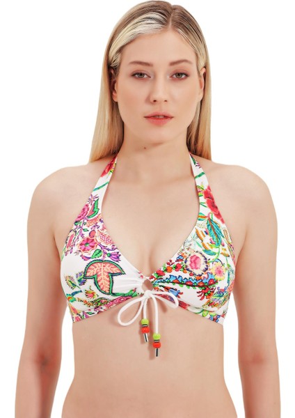 Kalın Askılı Bikini Üst