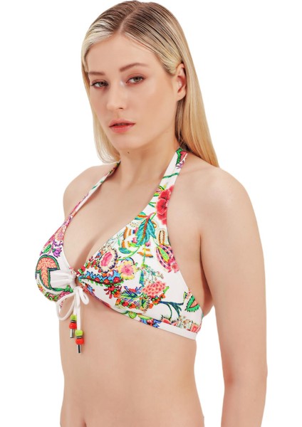 Kalın Askılı Bikini Üst
