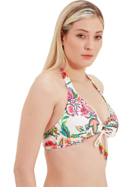 Kalın Askılı Bikini Üst