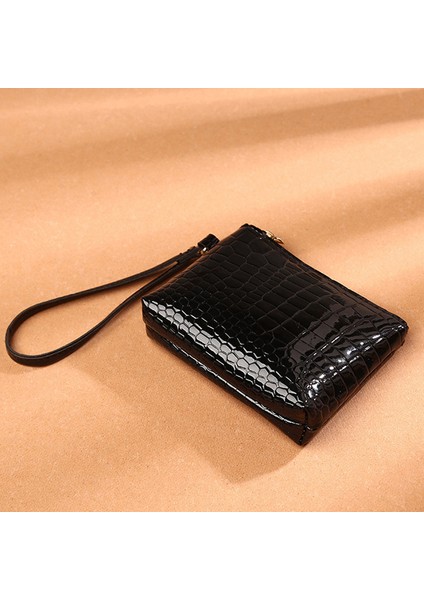 Timsah Dokulu Cüzdan Clutch Çanta El Askılı Pu Deri Bozuk Para Cüzdanı (Yurt Dışından) fırsatları