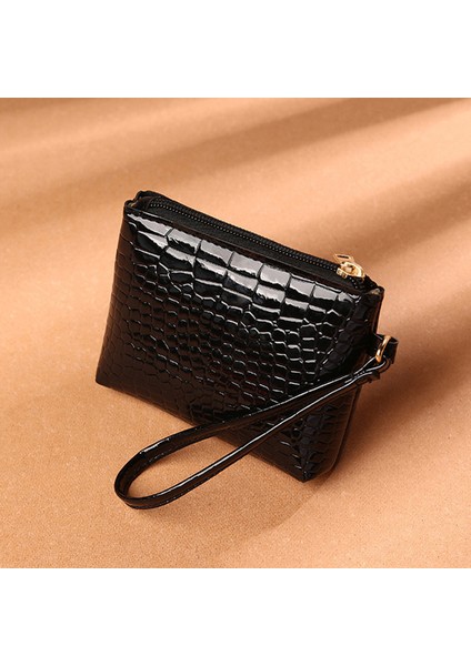 Timsah Dokulu Cüzdan Clutch Çanta El Askılı Pu Deri Bozuk Para Cüzdanı (Yurt Dışından) indirimleri
