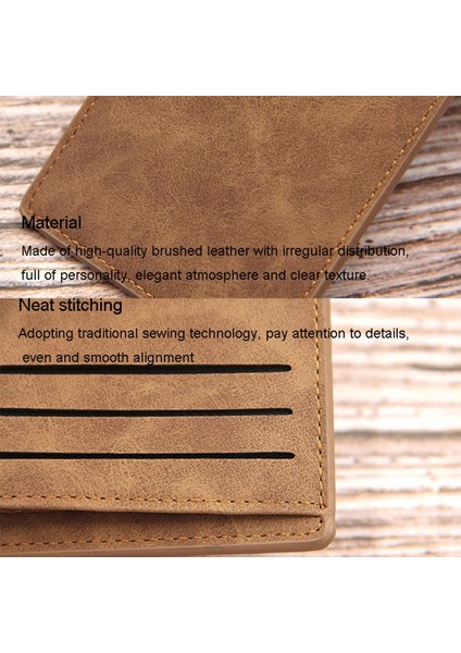 Mat Doku Cüzdan Pu Deri Nakit Para Saklama (Yurt Dışından) fırsatları