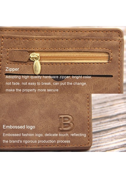 Mat Doku Cüzdan Pu Deri Nakit Para Saklama (Yurt Dışından) indirimleri