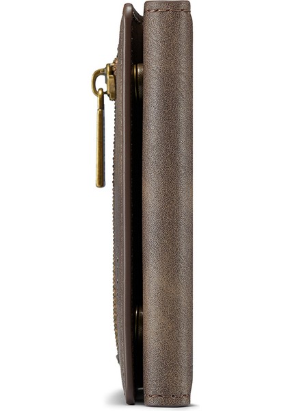 Fermuarlı Çok Katmanlı Kart Tutuculu Rfıd Engelleme Cüzdanı Bozuk Para Cüzdanı Çanta (Yurt Dışından) indirimleri