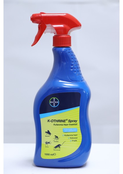 K-Othrine Spray Kullanıma Hazır Haşere Öldürücü Böcek Ilacı 1lt