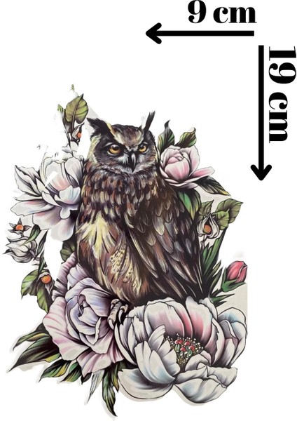 Geçici Bayuş Figürlü Dövme Tattoo