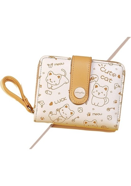 Yeni Sevimli Yavru Kedi Kız Kısa Cüzdan (Yurt Dışından) fiyatları