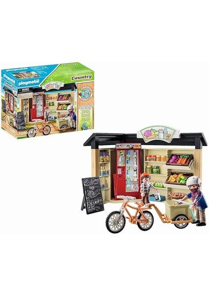 71250 Country Çiftlik Dükkanı, Çiftlik Hayvanı Oyun Setleri, Sürdürülebilir Oyuncaklar, E