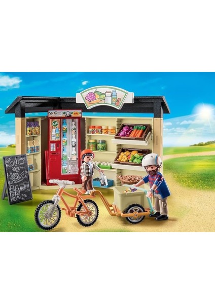 71250 Country Çiftlik Dükkanı, Çiftlik Hayvanı Oyun Setleri, Sürdürülebilir Oyuncaklar, E