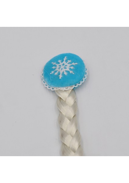 Festival Doğum Günü Balo Partisi Dondurulmuş Elsa Stil Peruk Örgüsü Stokta Sıcak Satış (Yurt Dışından) fiyatları