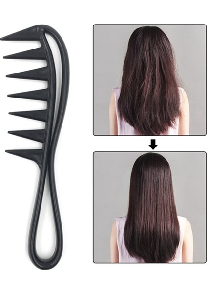 Geniş Diş Köpekbalığı Plastik Tarak Dolaşık Açıcı Kıvırcık Kuaför Kuaförler Tarak Masaj Saç Şekillendirici Boya Aracı Berber Aksesuarları (Yurt Dışından) fiyatları