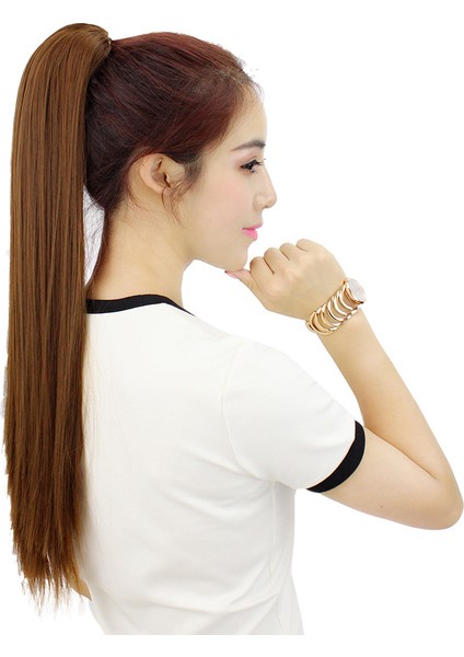 Hongfa Xiu Pençe Klip Peruk At Kuyruğu Gerçekçi ve Görünmez Uzun Kıvırcık Saç Kavrama Tipi Büyük Dalga Uzun Kıvırcık Saç At Kuyruğu Uzantıları (Yurt Dışından) fiyatları