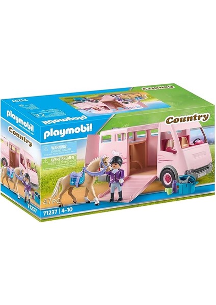 71237 Country At Taşıma Aracı, Midilli Çiftliği, At Oyuncakları, Eğlenceli, Yaratıcı Rol