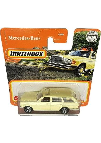 - Mercedes-Benz S123 Station Wagon - Mbx 53/100 - GXM71 - Kısa Kart - Süper Hızlı Lesney -