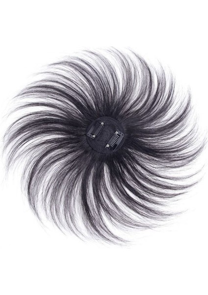 Kaküllü Insan Saç Topper Peruk, Beyaz Saç Postişini Kapatmak Için Başın Üst Kısmındaki Saç Miktarını Artırır A (Yurt Dışından) fırsatları