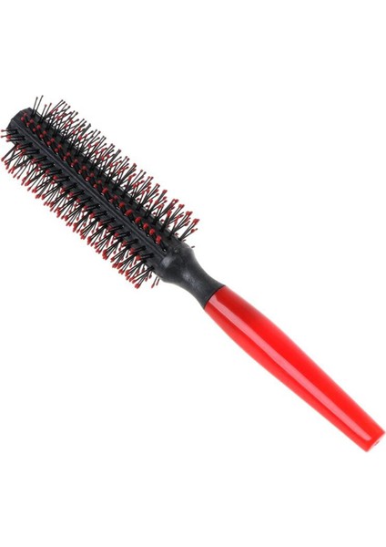 Kadın Kızlar Plastik Rulo Yuvarlak Kıvırcık Saç Tarak Silindir Armut Çiçek Yuvarlak Kuaförlük Masaj Fırçası Güzellik Salonu Şekillendirici Aracı (Yurt Dışından)