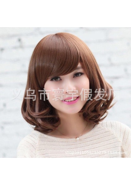 Peruk Kadın Doğal ve Kabarık Mizaç Klavikula Rinka Saç Kesimi Gerçekçi Yüz Onarım Yüksek Profil Şekil Hava Patlama Tam Kafa Peruk (Yurt Dışından)