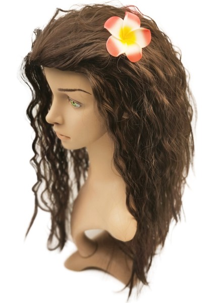 Avrupa ve Amerika Cosplay Anime Moana Peruk Moana Prenses Mona Peruk (Yurt Dışından) fırsatları