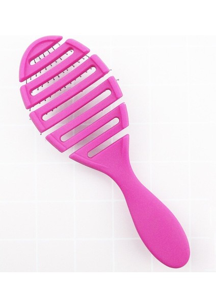 Siyah Pembe Kadın Saç Derisi Masaj Tarak Naylon Saç Fırçası Islak Kıvırcık Detangle Saç Fırçası Salon Kuaförlük Şekillendirici Araçları (Yurt Dışından) modelleri