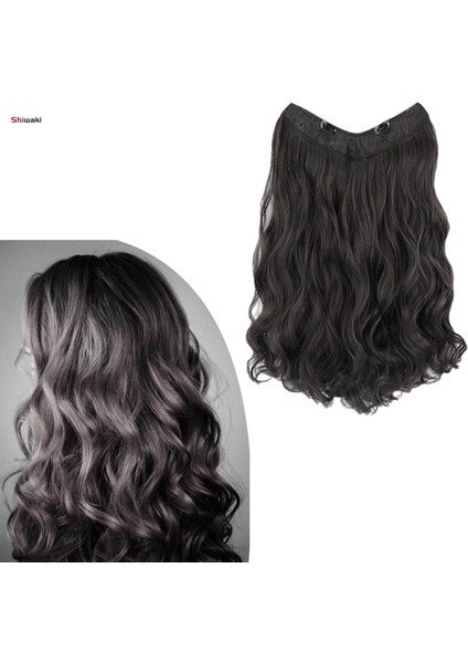 Klipsli Saç Uzantıları Sentetik Dalgalı Kadın Konserleri Siyah (Yurt Dışından) fiyatları