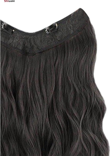 Klipsli Saç Uzantıları Sentetik Dalgalı Kadın Konserleri Siyah (Yurt Dışından) modelleri